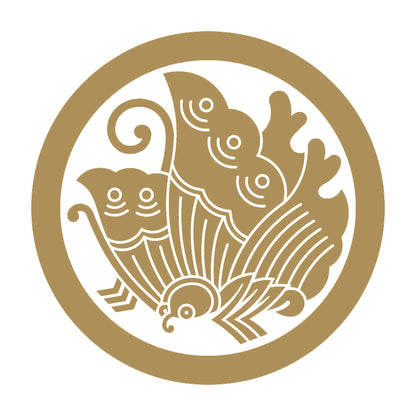 丸に揚羽蝶紋 9