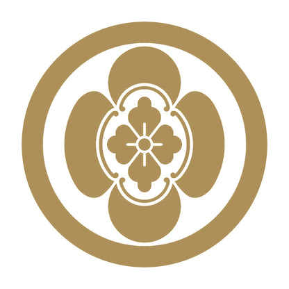 丸に竪木瓜紋 9