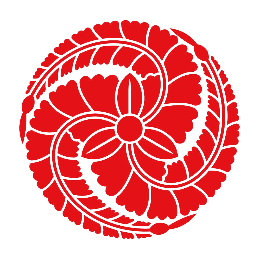三つ藤巴紋 8