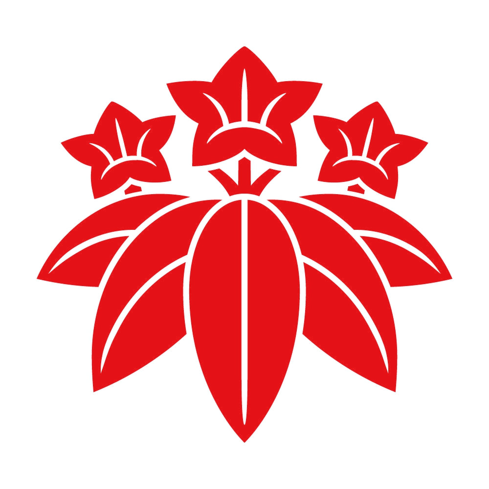 笹竜胆紋 8