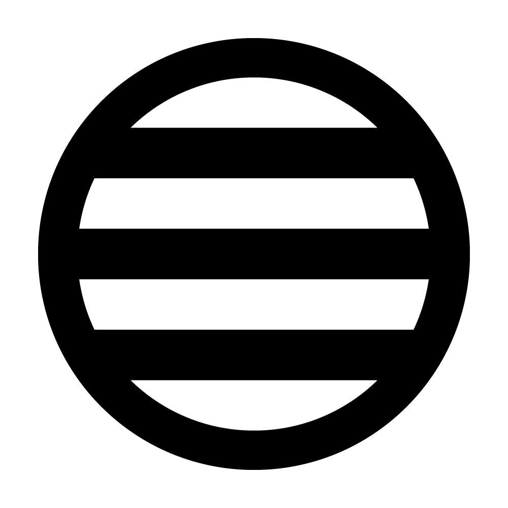 丸に三つ引き紋