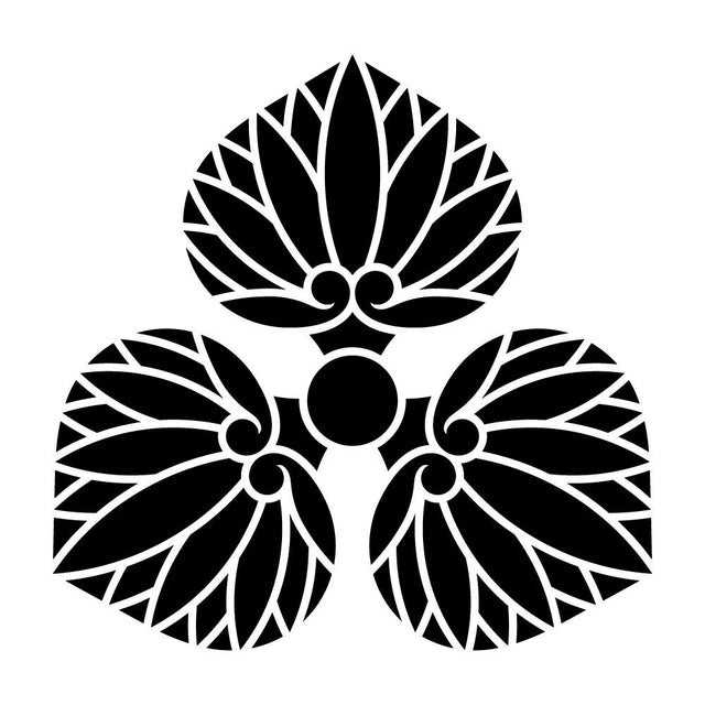尻合わせ三つ葵紋