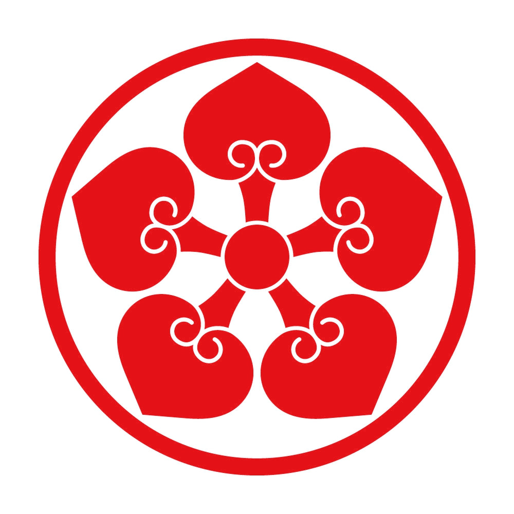 細輪に五つ裏葵紋 8