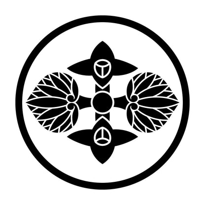 糸輪に花葵菱紋
