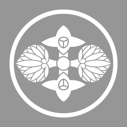 糸輪に花葵菱紋 7