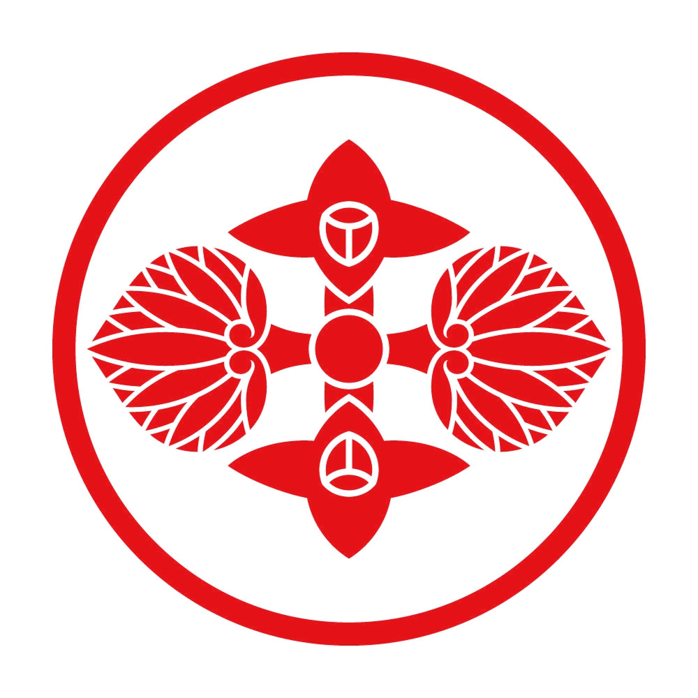 糸輪に花葵菱紋 8