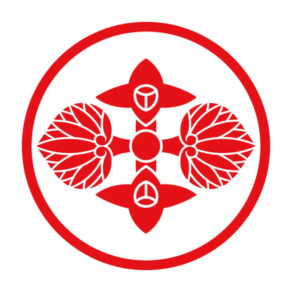 糸輪に花葵菱紋 8