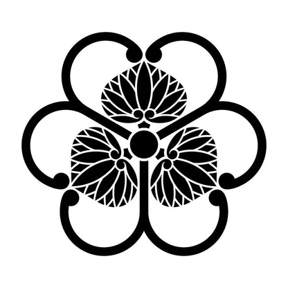 三つ蔓葵に片喰紋