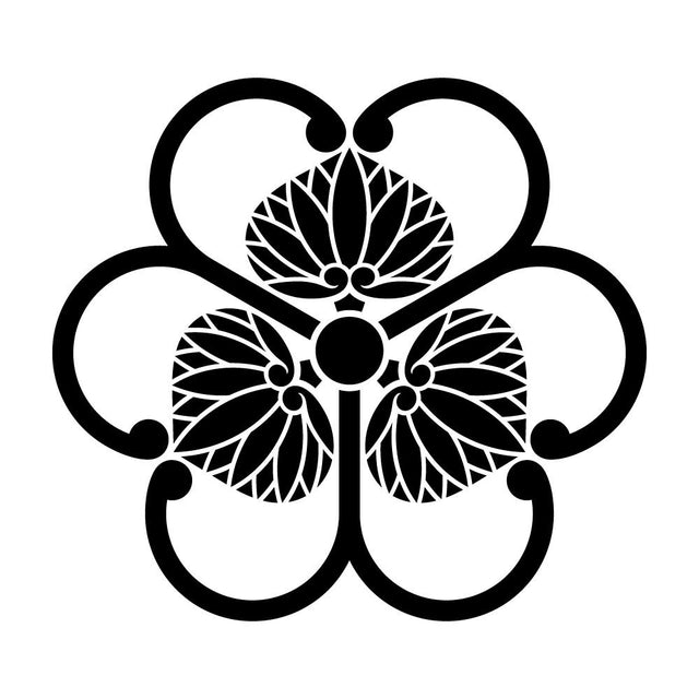 三つ蔓葵に片喰紋