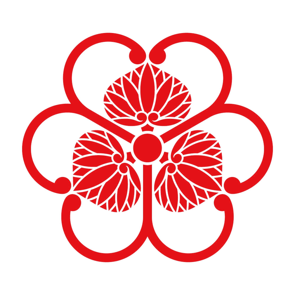 三つ蔓葵に片喰紋 8