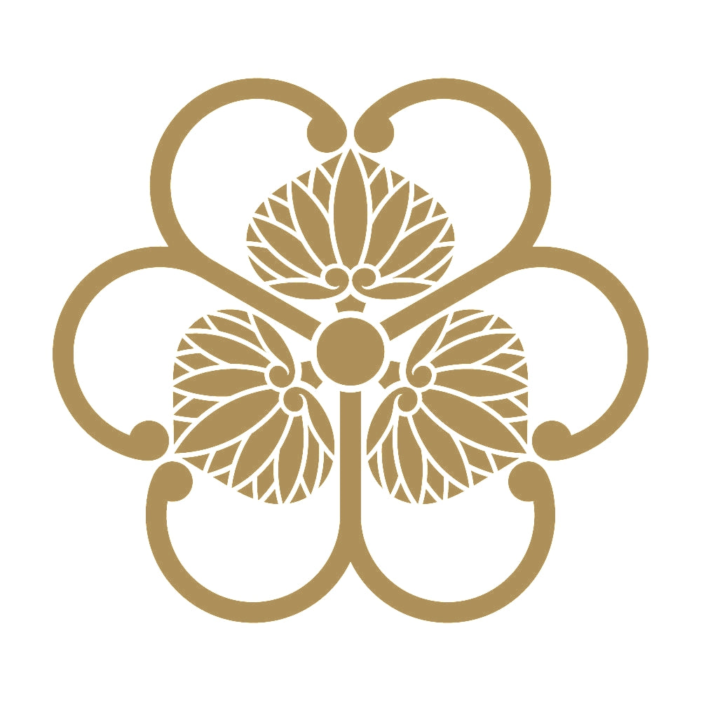 三つ蔓葵に片喰紋 9