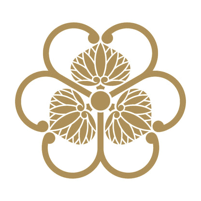 三つ蔓葵に片喰紋 9