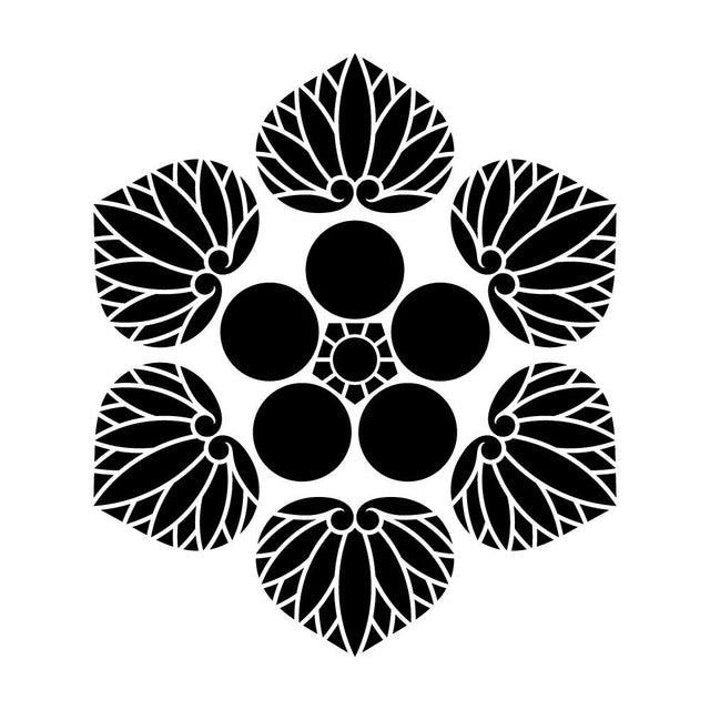 六つ葵に梅鉢紋
