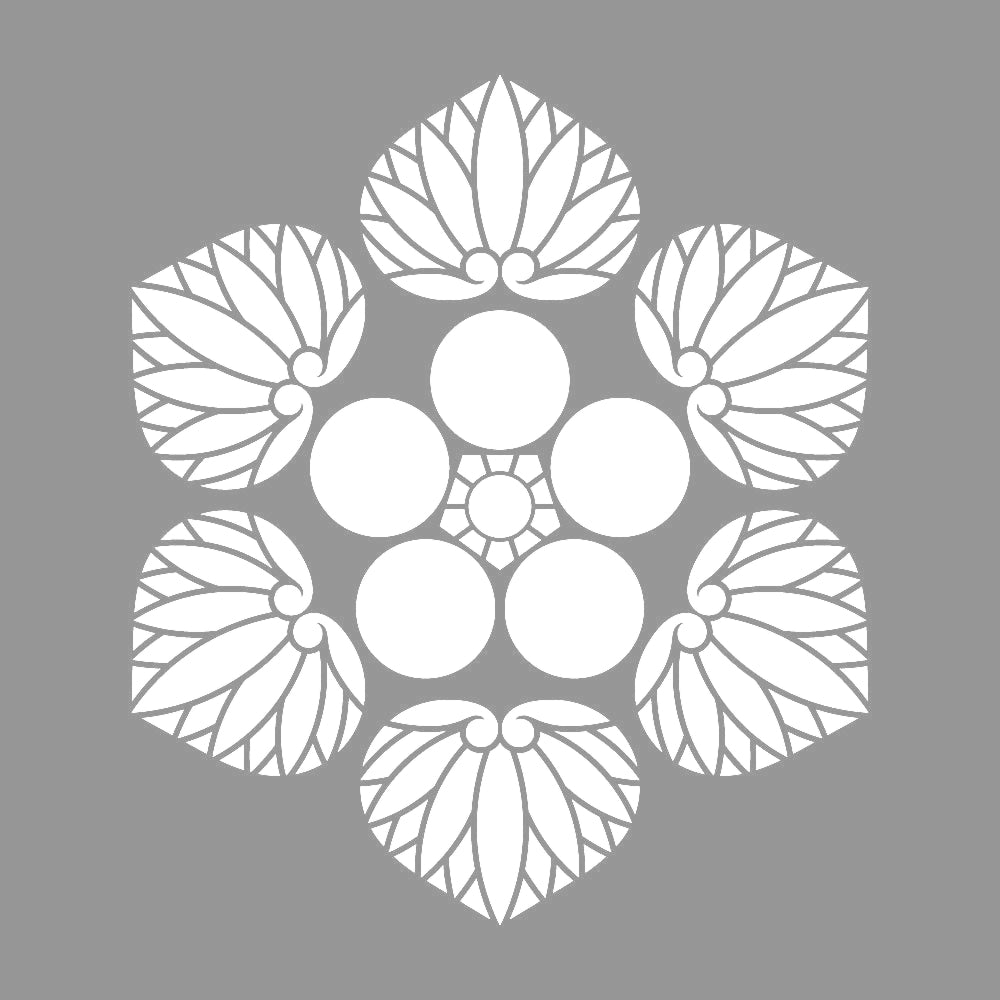 六つ葵に梅鉢紋 7