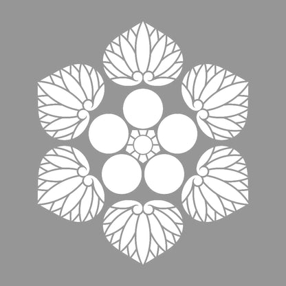六つ葵に梅鉢紋 7