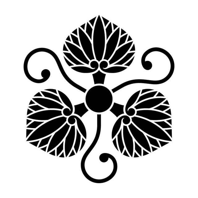 片手蔓に三つ葵紋