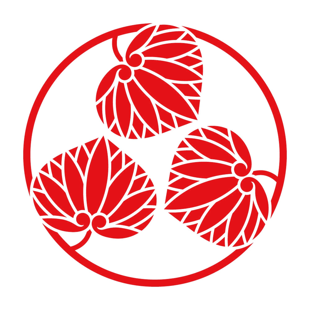 三つ葵の丸紋 8