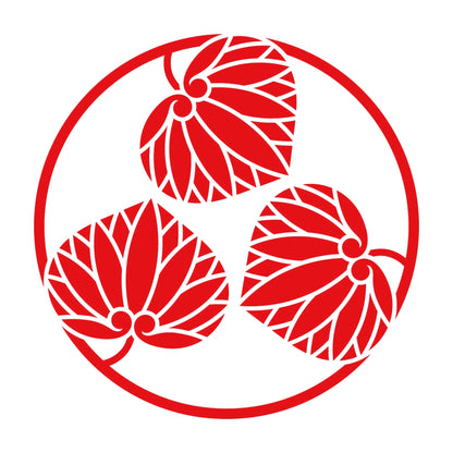 三つ葵の丸紋 8