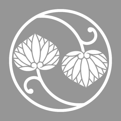 二つ蔓葵の丸紋 7