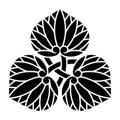 三つ軸違い葵紋