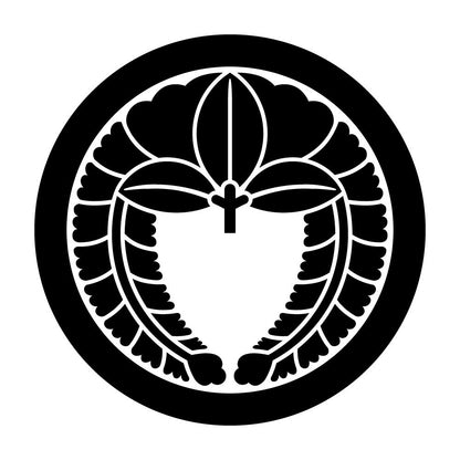 丸に下がり藤紋