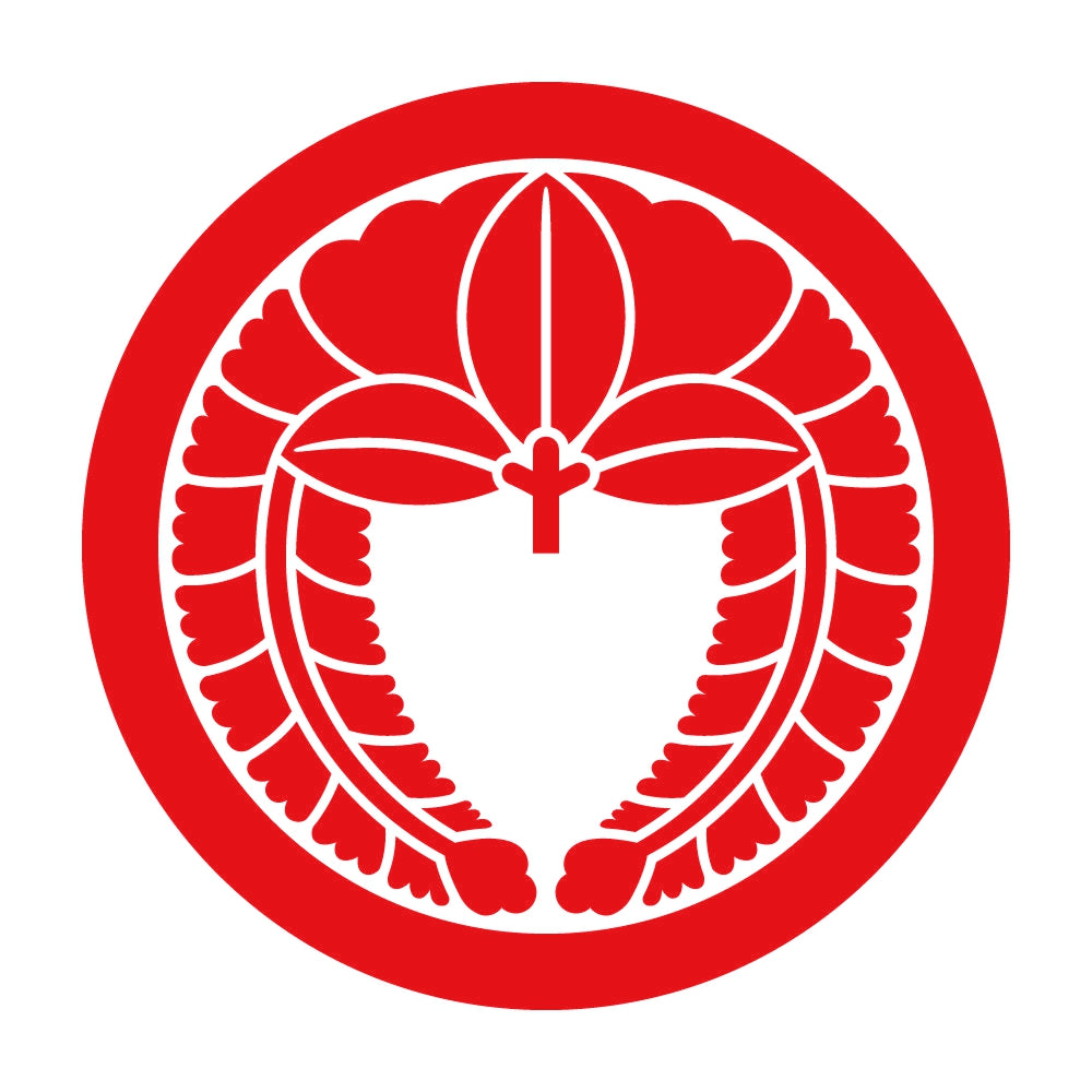 丸に下がり藤紋 8