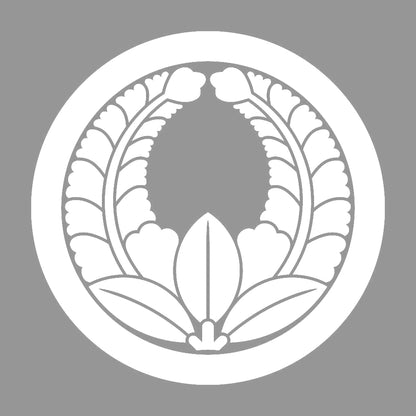 丸に上がり藤紋 7