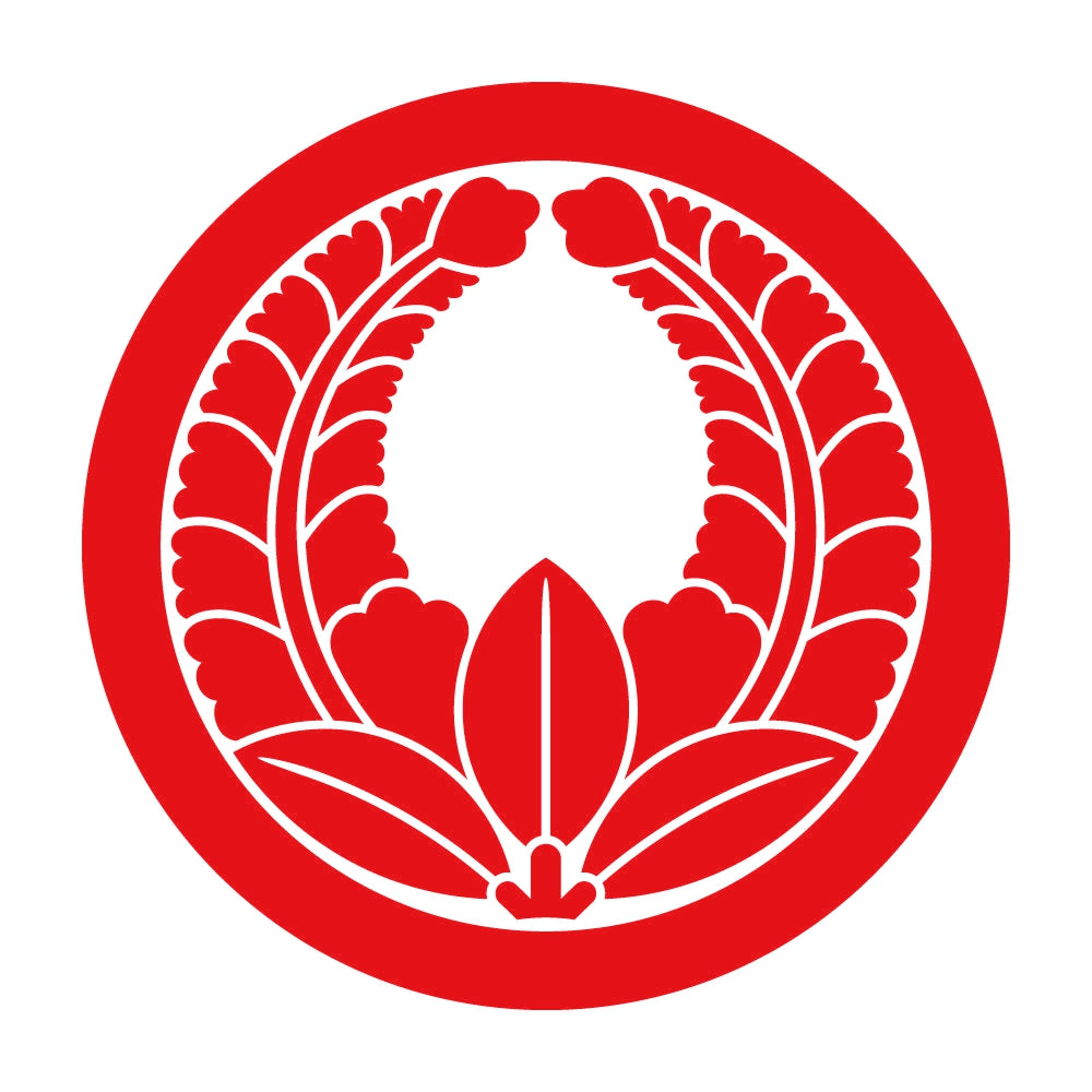 丸に上がり藤紋 8