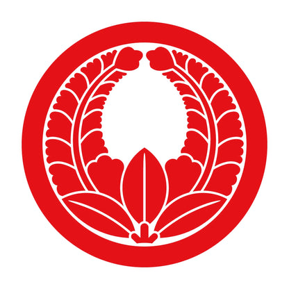 丸に上がり藤紋 8