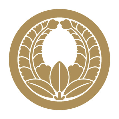 丸に上がり藤紋 9