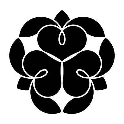 三つ寄せ藤の花紋