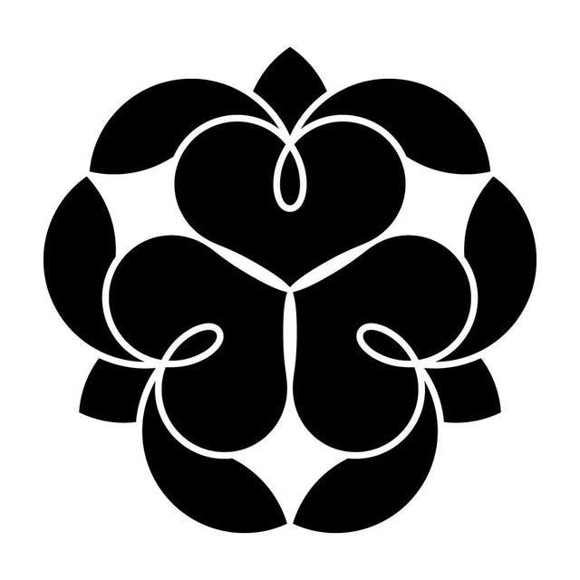 三つ寄せ藤の花紋