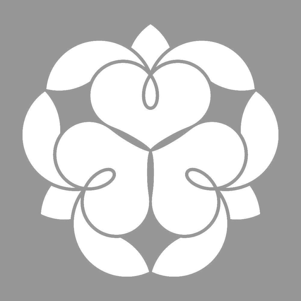 三つ寄せ藤の花紋 7
