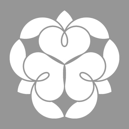 三つ寄せ藤の花紋 7