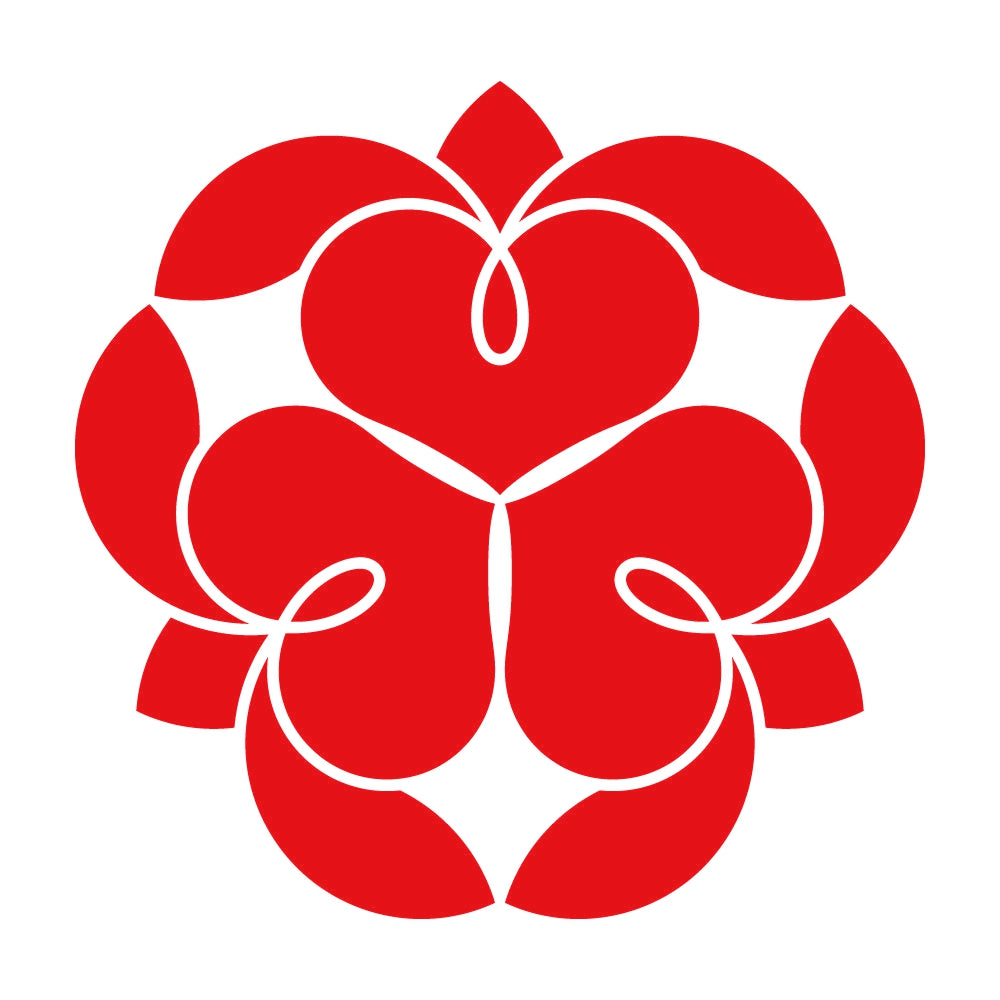三つ寄せ藤の花紋 8