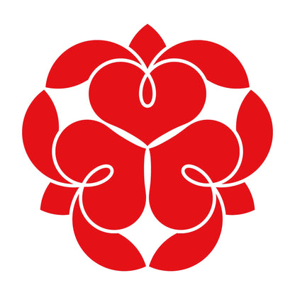 三つ寄せ藤の花紋 8
