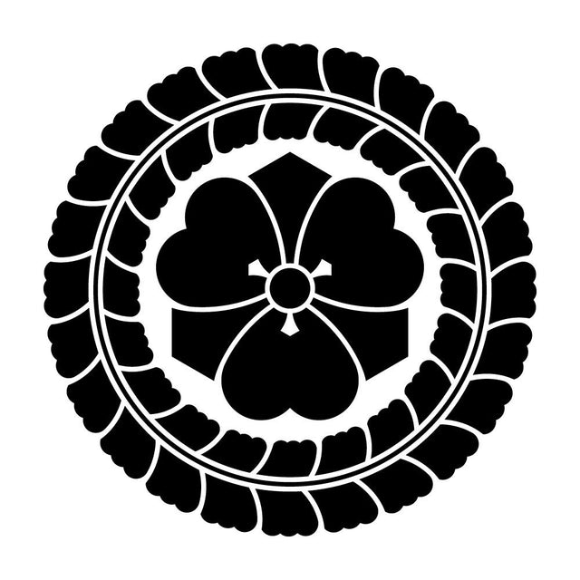 藤輪に剣片喰紋