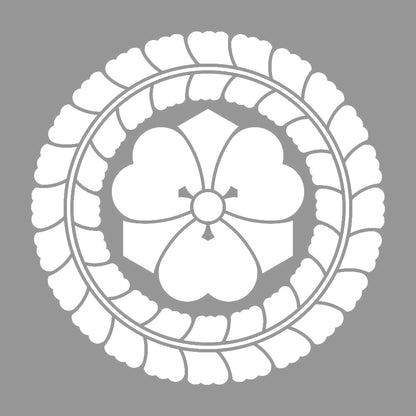 藤輪に剣片喰紋 7