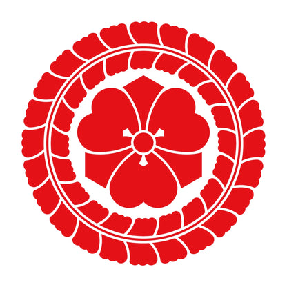 藤輪に剣片喰紋 8