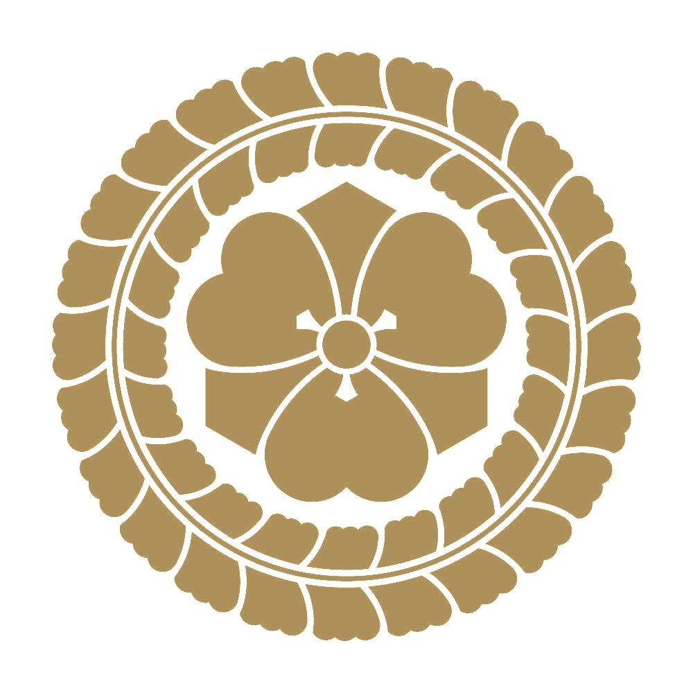 藤輪に剣片喰紋 9