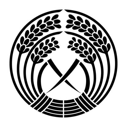 抱き稲紋