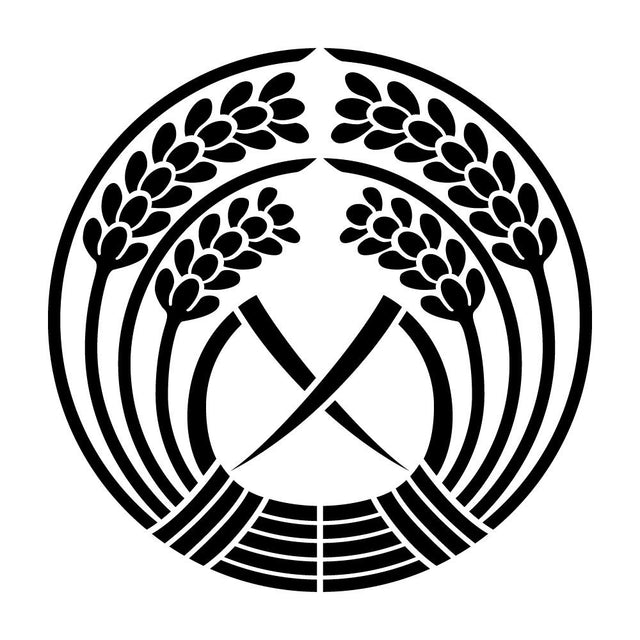 抱き稲紋
