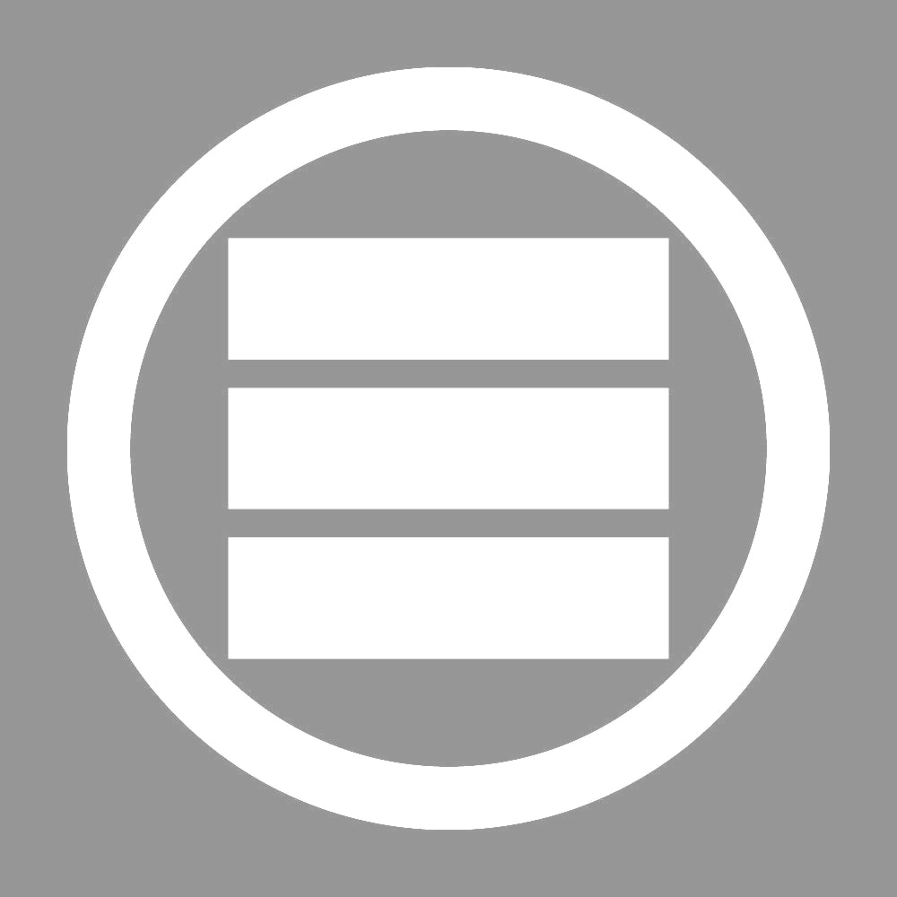 丸に算木紋 7