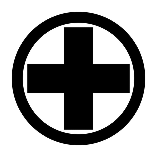丸に十の字算木紋