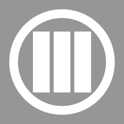 丸に縦算木紋 7