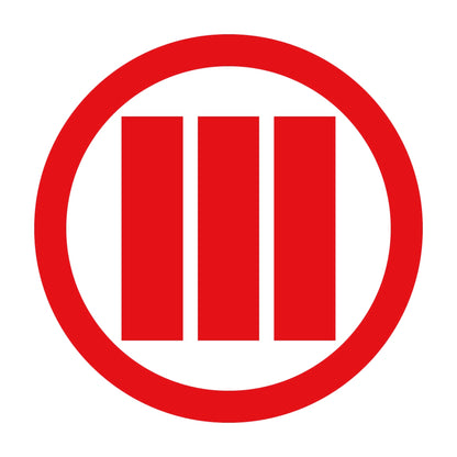 丸に縦算木紋 8
