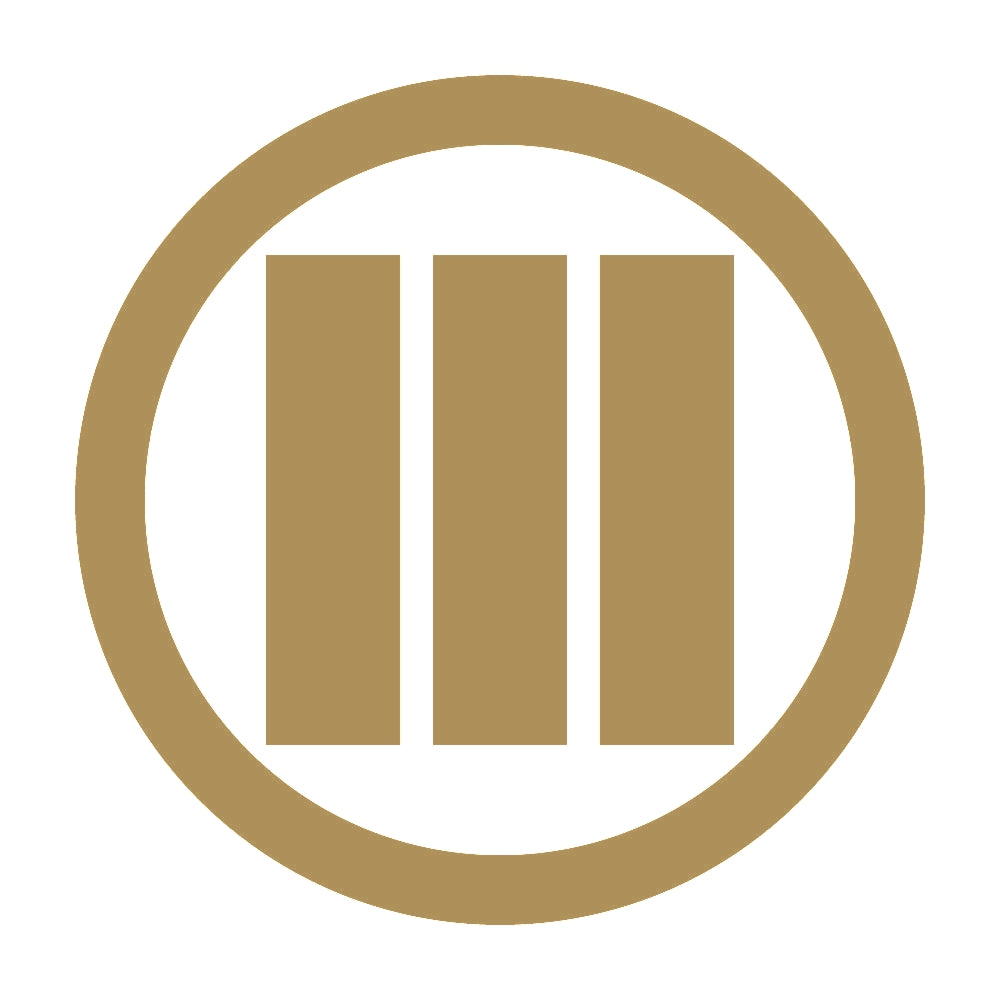 丸に縦算木紋 9