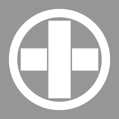 丸に縦横算木紋 7