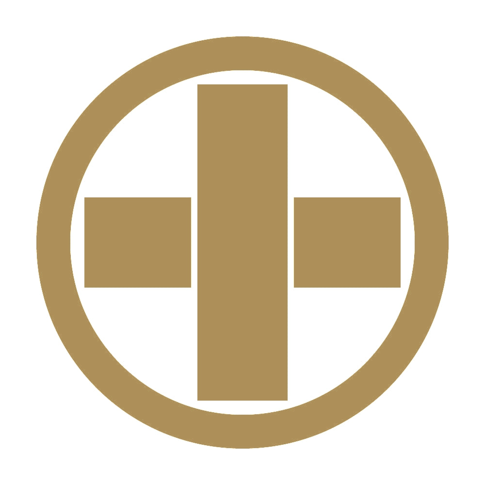 丸に縦横算木紋 9