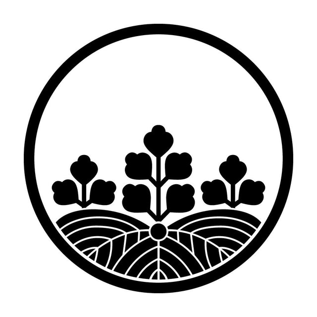 糸輪に覗き五三桐紋